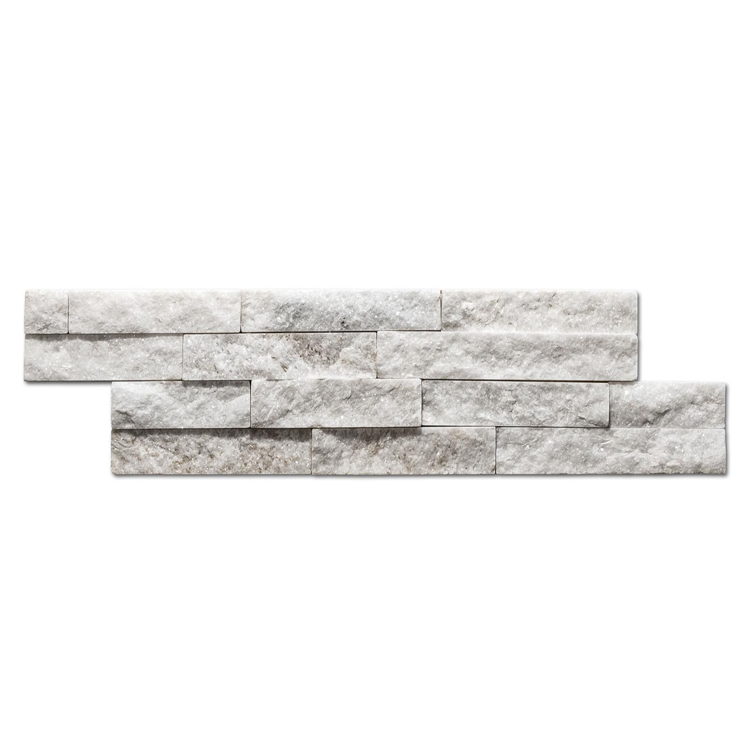 Prírodný kameň Steinblau - biela, balenie 0,396m2
