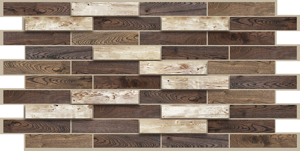 3D PVC umývateľná dlažba classic wood 980 x 480 cm