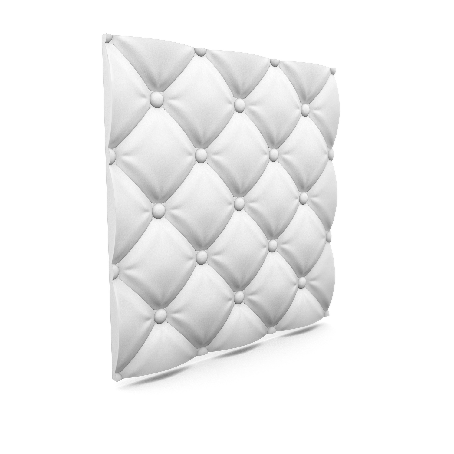 Nástenný panel 3D efekt premaľovateľný - vzor POLSTAR 60x60cm