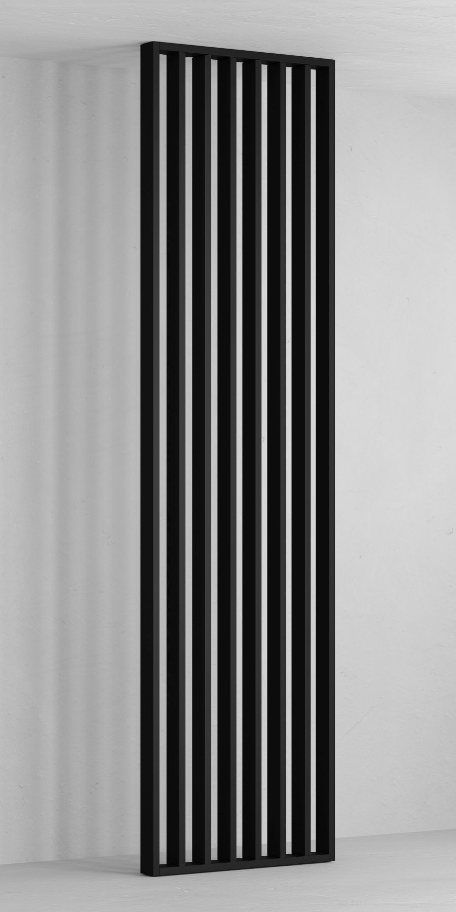 Lamelová stěna Dub tmavý 275x58cm x 6,5cm