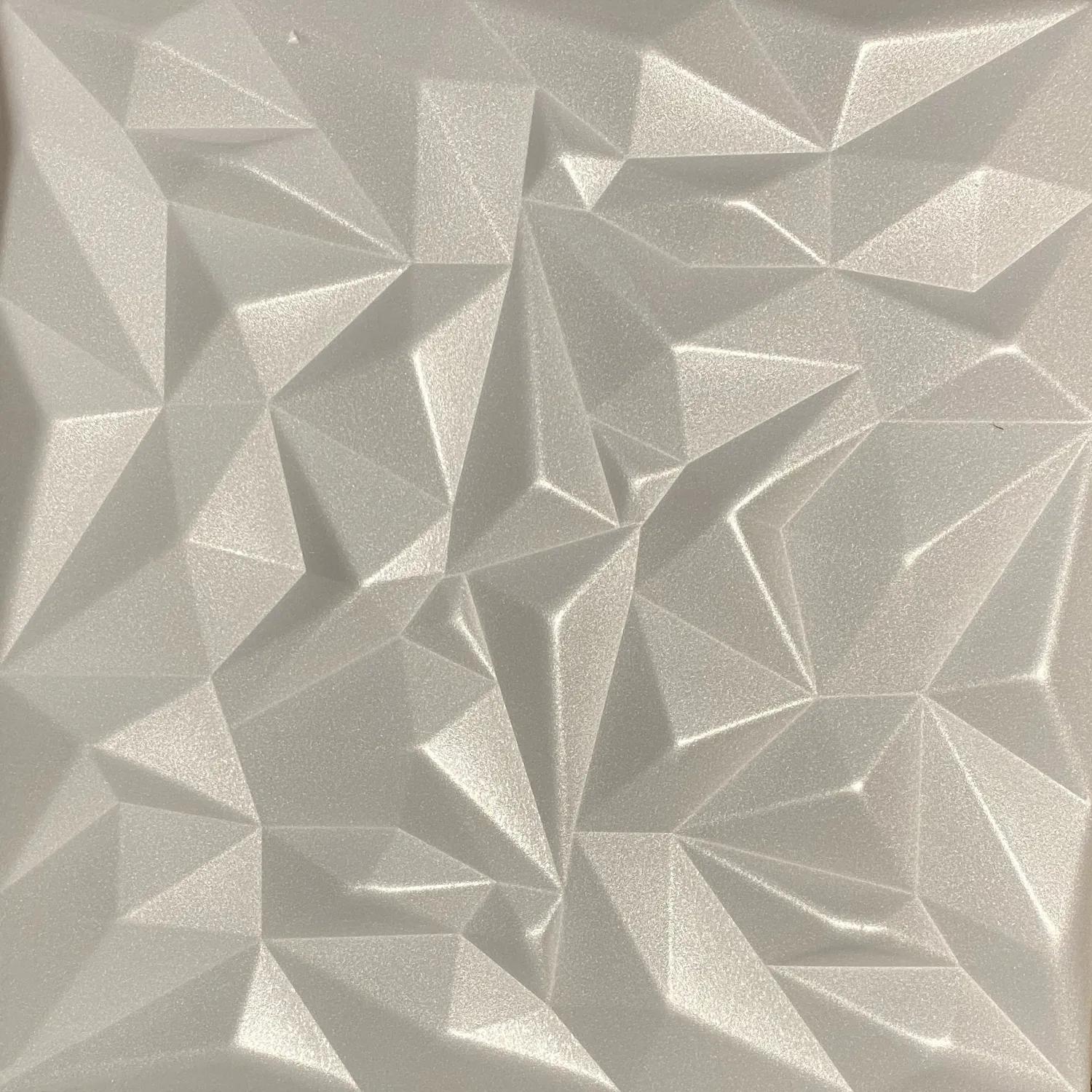 Stropný a stenový panel 3D pyram biela 50x50 cm (bal. 2m2)