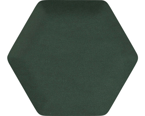 Čalúnený panel nástenný Hexagon 6x15cm zelená Riwiera 38