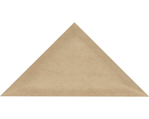 Čalúnený panel nástenný Trojuholník 3x30cm béžová Riwiera 24